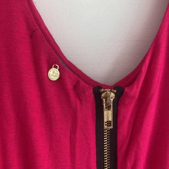 T-Bags Los Angeles | Pink Black Flowy Strappy Dress | Great Condition - Picture 4 of 5